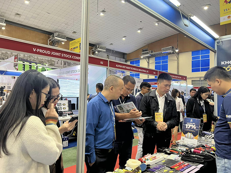 Gian hàng Nihon Setsubi Việt Nam tại triển lãm VIMEXPO 2023