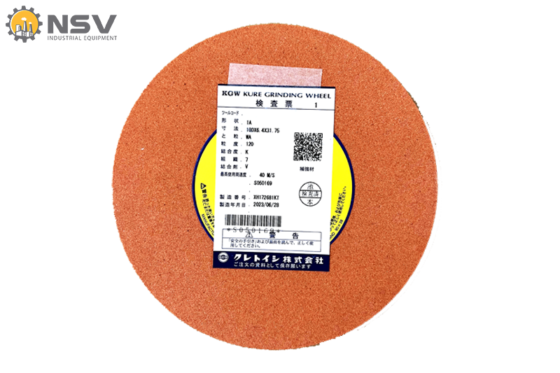 Hình ảnh đá mài phẳng S050169 WA120K 180x6.4x31.75 KGW Nhật Bản