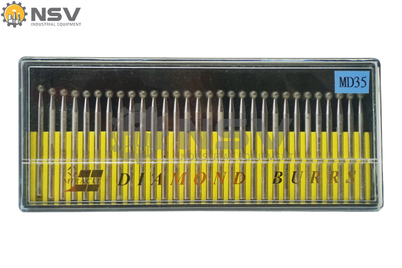 Hình ảnh bộ đầu mài kim cương MD-35