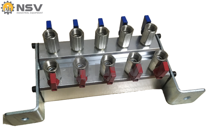 Hình ảnh bộ chia nước máy ép nhựa model TJD-150