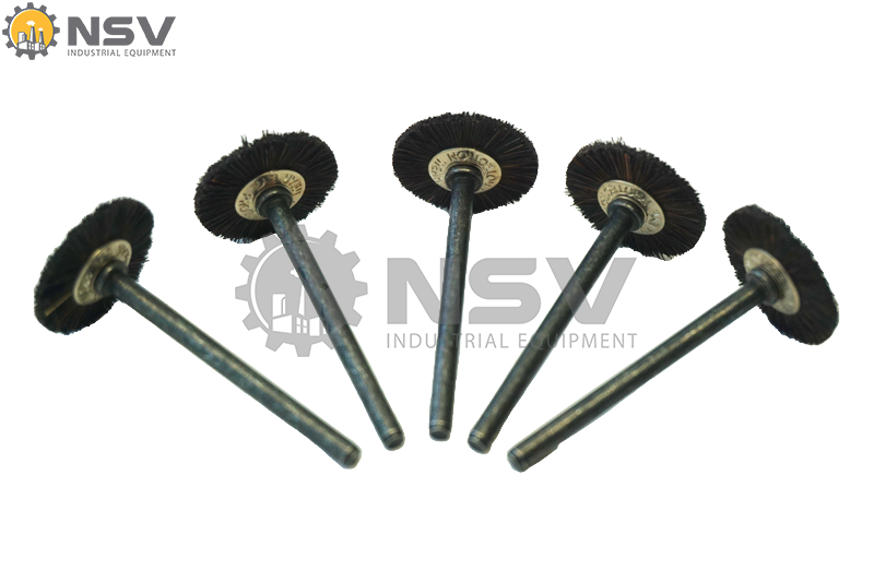 Hình ảnh chổi đánh bóng lông ngựa dạng bánh xe 19mm 26508 WEILER - MỸ