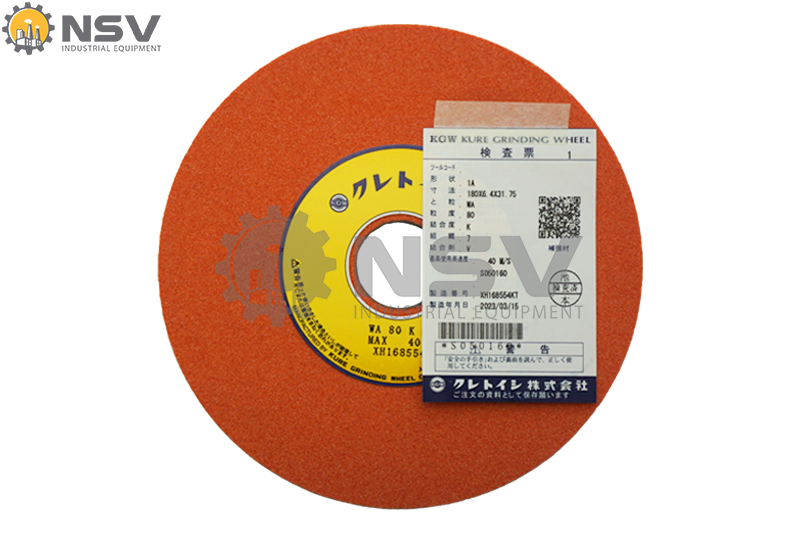 Hình ảnh đá mài cho máy mài phẳng S050160 WA80K 180x6.4x31.75 KGW