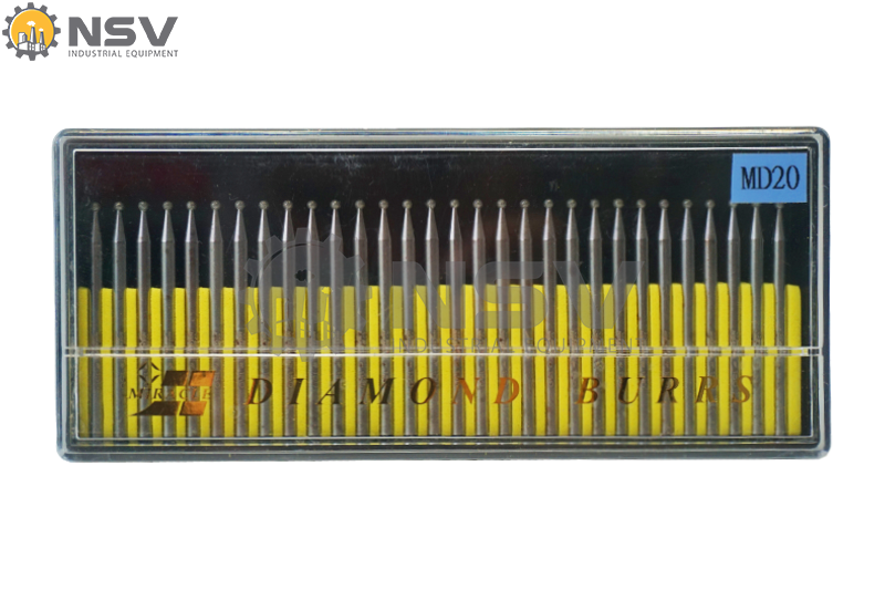 Hình ảnh bộ đầu mài kim cương MD-20