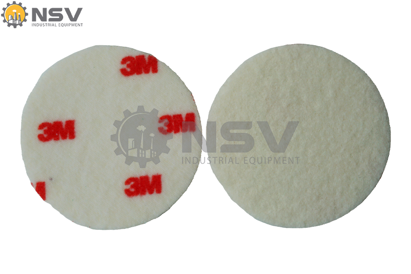Hình ảnh đĩa nỉ tròn 3 inch do Nihon Setsubi Việt Nam phân phối