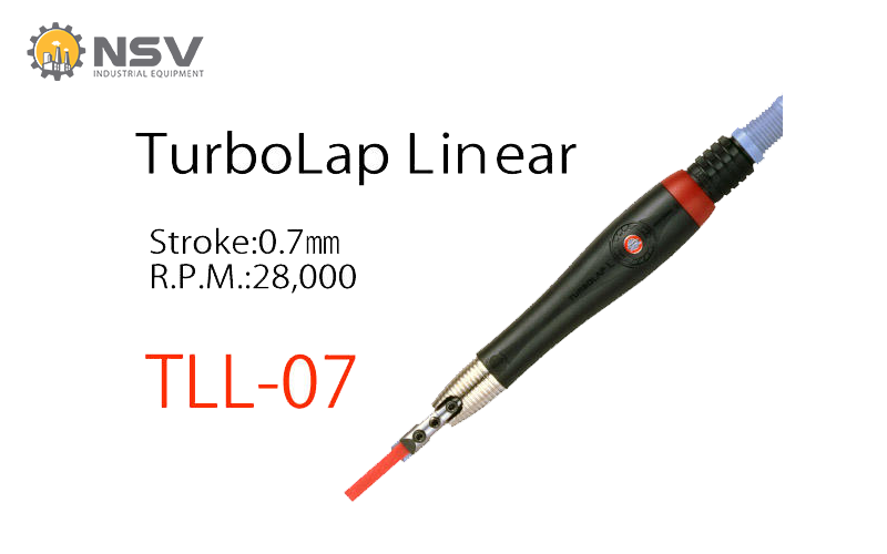 Hình ảnh máy giũa khí nén TLL-07 chính hãng UHT