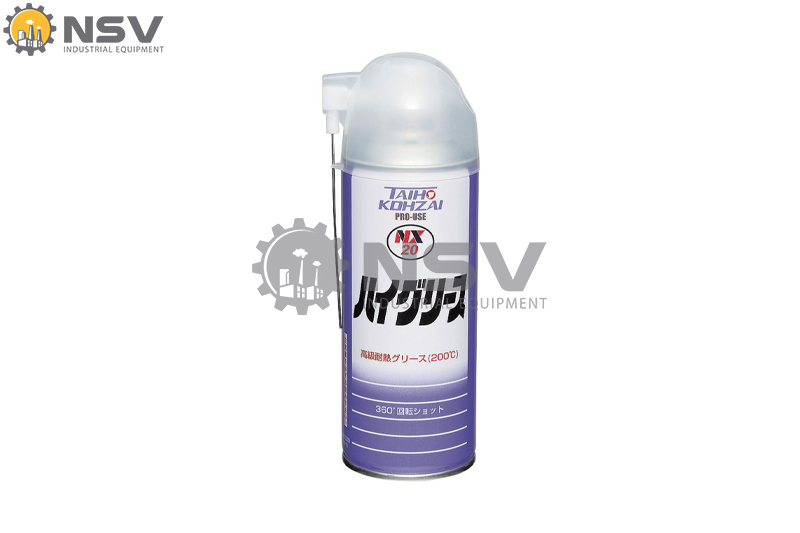 Hình ảnh mỡ bôi trơn chịu nhiệt dạng xịt nhật bản