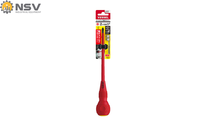Hình ảnh tua vít 4 cạnh Vessel No. 200 +2x150 Nhật Bản