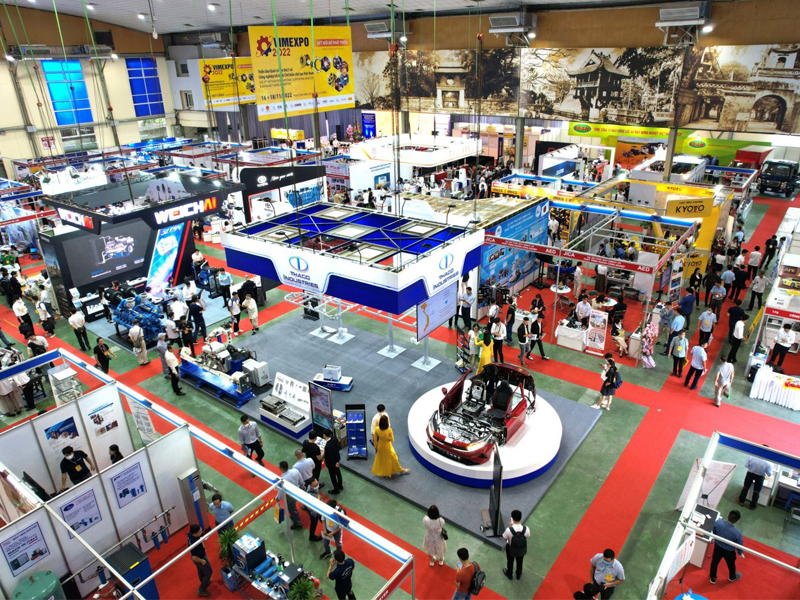 DẤU ẤN VIMEXPO 2023 - NIHON SETSUBI VIỆT NAM