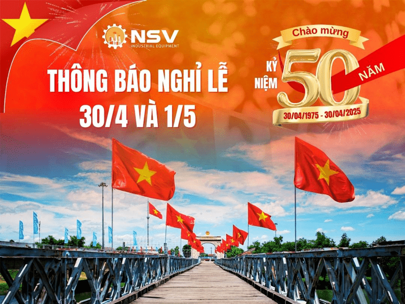 THÔNG BÁO LỊCH NGHỈ LỄ 30/4 VÀ 01/05
