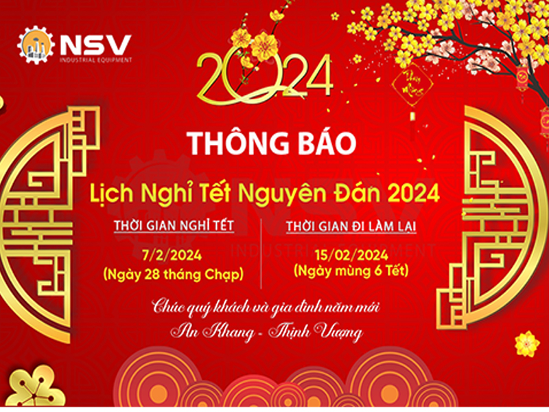 THÔNG BÁO LỊCH NGHỈ TẾT GIÁP THÌN 2024 NIHON SETSUBI VIỆT NAM