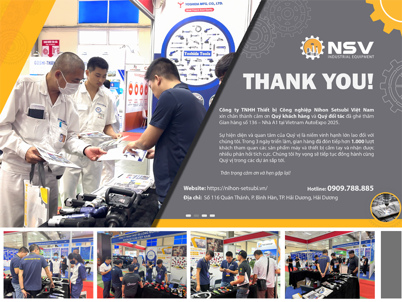 THƯ CÁM ƠN SAU TRIỂN LÃM VIETNAM AUTOEXPO 2025